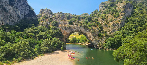 Pont d'Arc aux alentours du camping L'Ardéchois - Vallon-Pont-d'Arc