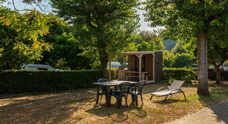Parcelle au camping L'Ard&eacute;chois - Vallon-Pont-d'Arc