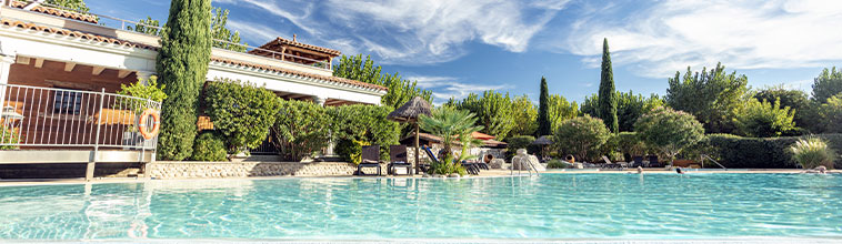 Espace aquatique au camping L'Ardéchois - Vallon-Pont-d'Arc