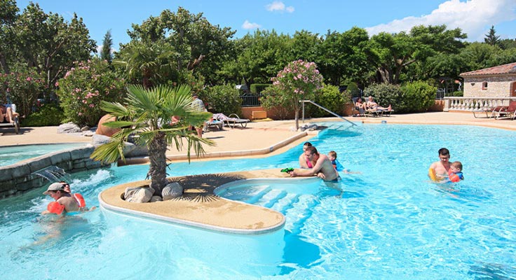 Espace aquatique du camping L'Ard&eacute;chois - Vallon-Pont-d'Arc